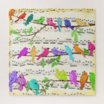 Niedliche Musical Birds Symphony - Happy Song Puzzle<br><div class="desc">Niedliche Farbige Musical Birds Symphony - Happy Song - Spring Melody Zeichn - Anpassbar - Wählen / Fügen Sie Ihren einzigartigen Text / Schriftart / Farbe - Make Your Special Gift - Neu formatieren und verschieben oder entfernen und hinzufügen Elemente / Bild mit Anpassungs-Tool ! - Zeichn und Design von...</div>