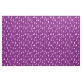 Niedliche Musiknoten Musikerlehrerin Stoff (Fat Quarter (45,7 x 55,9 cm))