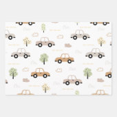 Niedliche Muster Geschenkpapier Set (Vorderseite)