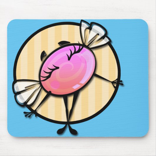 NIEDLICHE MUSTERMUSTERMUSTERPAD FÜR MÄDCHEN MOUSEPAD (Vorne)