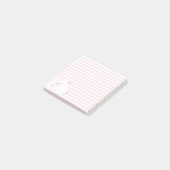 Niedliche Mutter- u. Babyhäschen | Post-it Klebezettel (angewinkelt)