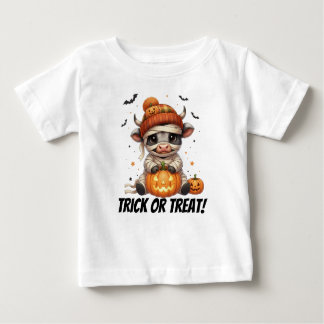 Niedliche Mutterkuh Kids Halloween T - Shirt