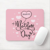 Niedliche Muttertagskalligrafie | Mousepad (Mit Mouse)