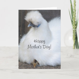 Niedliche Muttertagskarte für Küken/Huhn Karte