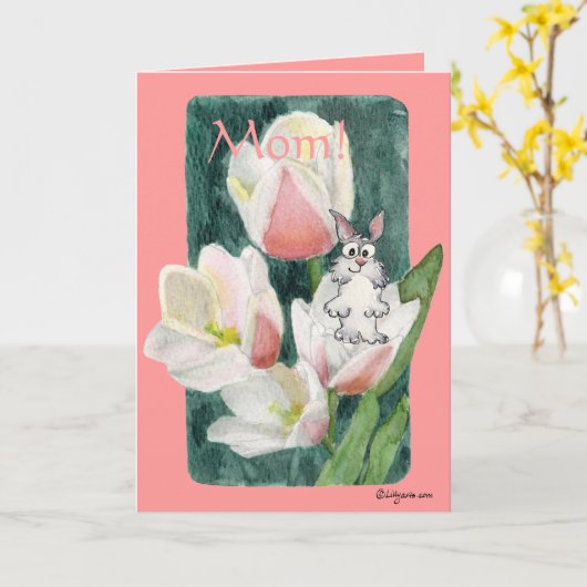 Niedliche Muttertagskarte Karte (Gelbe Blume)