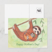 Niedliche Muttertagskarte Postkarte (Vorne/Hinten)
