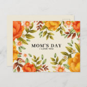 Niedliche Muttertagskarte Postkarte (Vorne/Hinten)