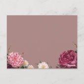 Niedliche Muttertagskarte Postkarte (Rückseite)