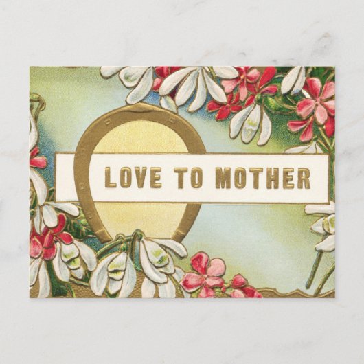 Niedliche Muttertagskarte Postkarte (Vorderseite)