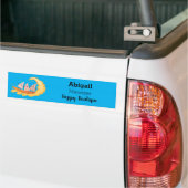 Niedliche nachos-Maischips beim Surfen Autoaufkleber (Auf Lkw)