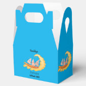 Niedliche nachos-Maischips beim Surfen Geschenkschachtel (Geöffnet)