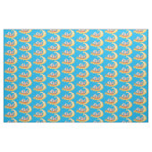 Niedliche nachos-Maischips beim Surfen Stoff (Fat Quarter (45,7 x 55,9 cm))