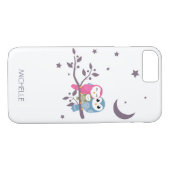 Niedliche Nachtschwärmer hinzufügen | Art Case-Mate iPhone Hülle (Rückseite (Horizontal))