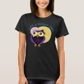 Niedliche Nachtschwärmer-T - Shirt (Vorderseite)