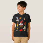 Niedliche Nähgnomes Funny Christmas Gnomes Nähen Q T-Shirt (Vorne ganz)