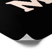 niedliche Nähliebhaber Wortart Poster (Ecke)