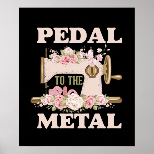 niedliche Nähliebhaber Wortart Poster (Vorne)