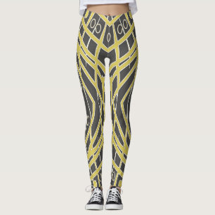 Niedliche nahtlose Leggings "Ratti_Creative_Arts"