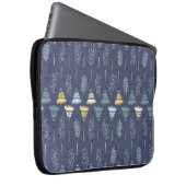 Niedliche nahtlose Textur mit perfekten natürliche Laptopschutzhülle (Vorne Rechts)