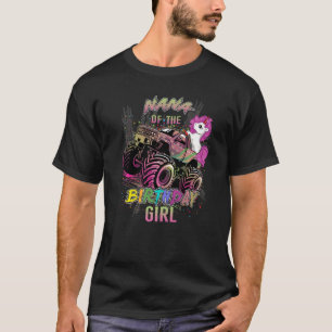 Niedliche Nana eines Monster Truck Girl Birthday G T-Shirt