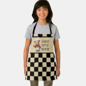 Niedliche Nana's kleiner Helfer fügt Text hinzu Schürze (Insitu)