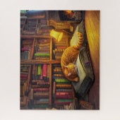 Niedliche Napping Kitty Puzzles für Erwachsene 500 (Vertikal)