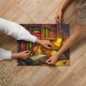 Niedliche Napping Kitty Puzzles für Erwachsene 500