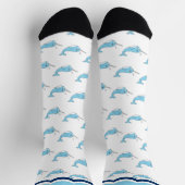 Niedliche Narwhal Whale Socks Socken (Oben)