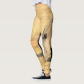 Niedliche Nashörner in Afrika Leggings (Links)