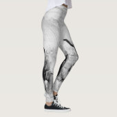 Niedliche Nashörner in Afrika Leggings (Rechts)