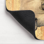 Niedliche Nashörner in Afrika Mousepad (Ecke)
