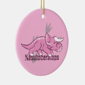 Niedliche Nasutoceratops Keramik Ornament (Rechts)