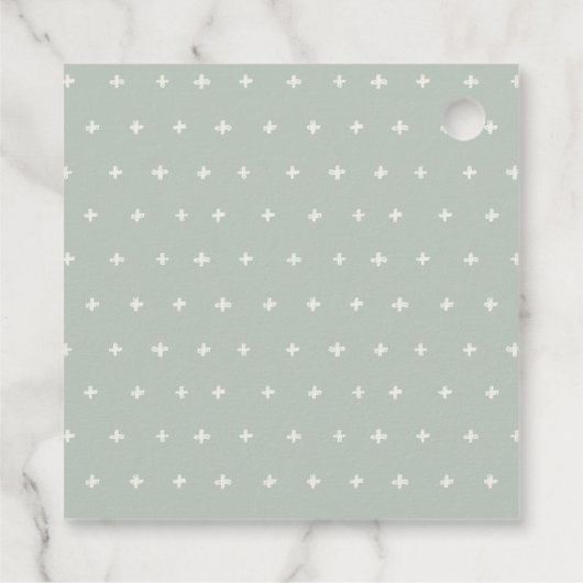 Niedliche Nautical Pirate Mouse Sailboat Kinderdus Geschenkanhänger (Rückseite)