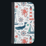 Niedliche Nautiktiere und Symbole Galaxy S4 Geldbeutel Hülle<br><div class="desc">Niedliche nautische Assorted Tiere und nautische Symbole einfache Abbildung über anpassbare weiße Hintergrundfarbe. Wenn Sie Hilfe bei der Anpassung eines meiner Designs benötigen,  kontaktieren Sie ArtOnWear Designer. Kostenlose Textformatierung mit Live-Hilfe auf Anfrage.</div>