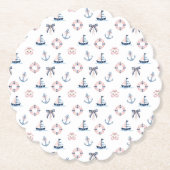 Niedliche nautische und Coquette Infusion! Untersetzer (Vorderseite)