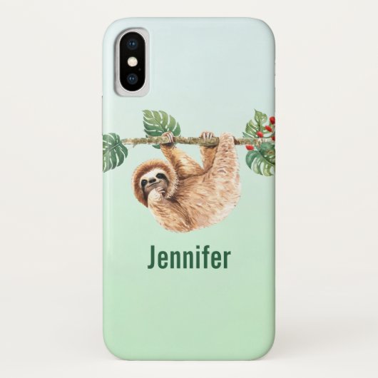 Niedliche Neigung im Wasser nach unten Case-Mate iPhone Hülle (Rückseite)