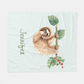 Niedliche Neigung im Wasser nach unten Fleecedecke (Vorderseite (Horizontal))