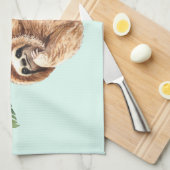 Niedliche Neigung im Wasser nach unten Geschirrtuch (Viertel Falte)