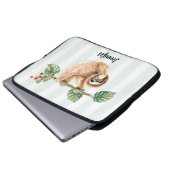 Niedliche Neigung im Wasser nach unten Laptopschutzhülle (Vorne Knopf)