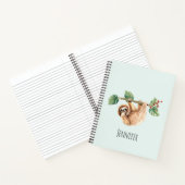 Niedliche Neigung im Wasser nach unten Notizblock (Innenseite)