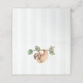 Niedliche Neigung im Wasser nach unten Platzkarte (Außenseite Aufgefaltet)