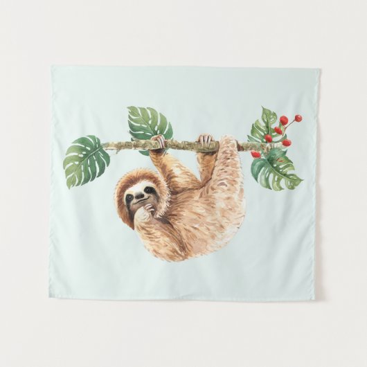 Niedliche Neigung im Wasser nach unten Wandteppich (Vorderseite (Horizontal))