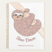 Niedliche Neigung verlangsamen Planer (Vorderseite)