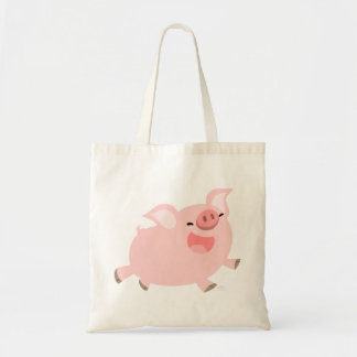 Niedliche nette Cartoon-Schwein-Tasche Tragetasche