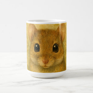 Niedliche, neugierige kleine Maus Kaffeetasse
