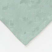 Niedliche Neugierige Welpen Fleecedecke (Ecke)