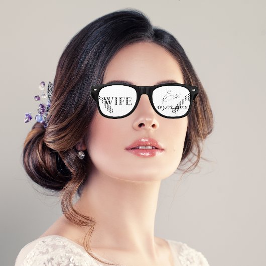 Niedliche Neuheit, Hochzeitssache Ehefrau Partybrille