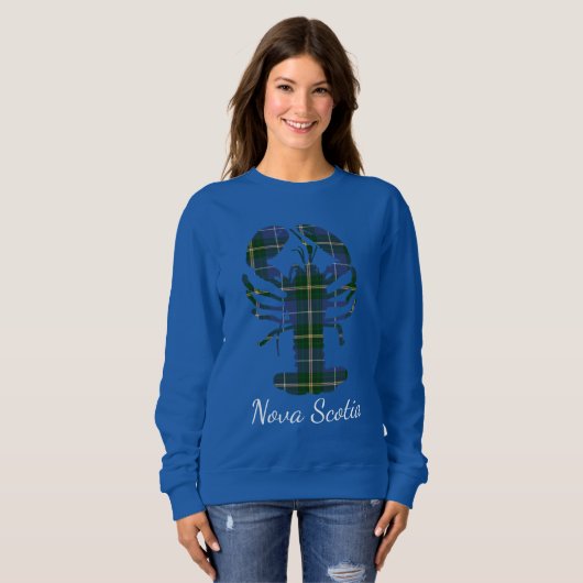 Niedliche Neuschottland-Hummer Sweatshirt (Vorne ganz)