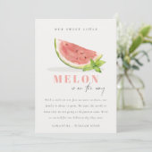 Niedliche neutrale Ankündigung der kleinen Melone (Stehend Vorderseite)