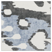 Niedliche neutrale, graublaue Kat-Stammmuster Stoff (Nahaufnahme)